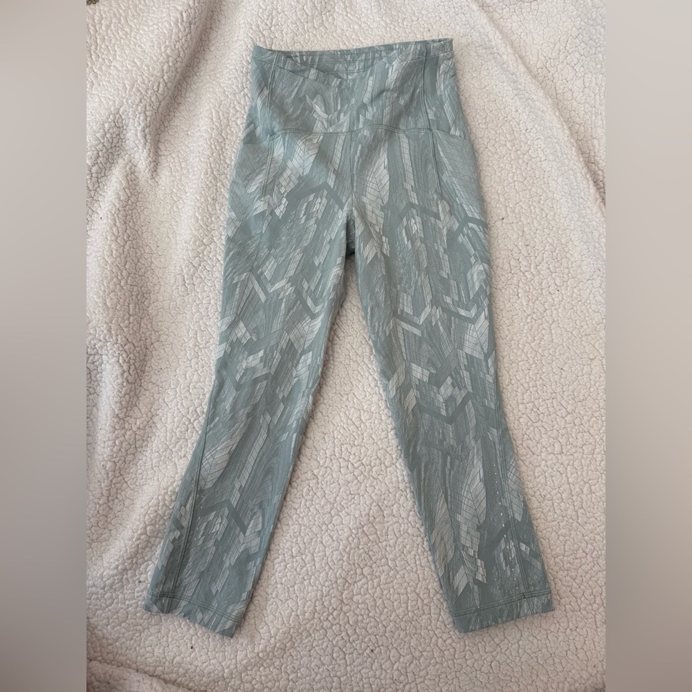 Lululemon Swift Speed High-Rise Tight 21” Womens 4 Reverberate Chevron Jacquard